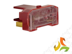 Wkładka żarowa z zaciskiem neutralnym mechanizm one.platform 48V 25mA czerwony 167603 HAGER