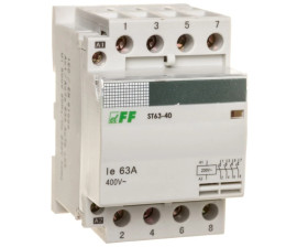 Stycznik modułowy 63A 4Z 0R 230V AC ST63-40