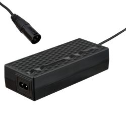 Akyga AK-EV-03 - ładowarka 42V/2A 84W (z wtykiem Cannon XLR)