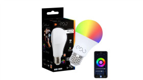 Żarówka Ruva Smart Led E27 9W Rgb+Cct 2700-6500K 806Lm Wifi Tuya Smart...