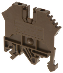 Blok zacisków przelotowych RS PRO poziomy: Pojedynczy 24A 800 V