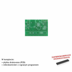 Multimedialny pilot USB do komputera - PCB i mikroprocesor do projektu AVT 3057