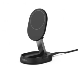 Belkin BoostCharge Pro Ładowarka indukcyjna MagsSafe, Qi2 + zasilacz, czarna