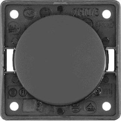 Integro Łącznik klawiszowy uniwersalny granit czarny jedwabny mat lakierowany 936562545