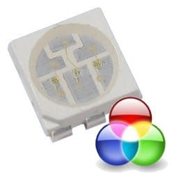 OLF.PLCC6.1000 5050 PLCC 6 RGB 1300mcd