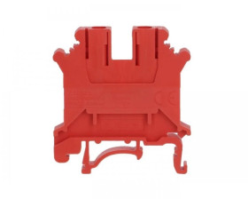 Złączka szynowa 1-torowa ZJU-2,5/RD czerwona R34RR-07010000235