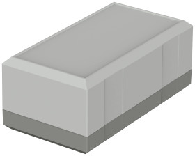 Bopla Elegant EG 1250 F 32125062 Obudowa elektroniki polistyren szaro-biały (ral 7035), Agatowy szary (RAL 7038) 1 szt.