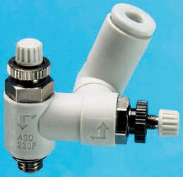 Regulator przepływu SMC Gwintowany Kontrola przepływu ASD