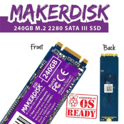 Cytron M.2 2280 MakerDisk SATA III SSD with RPi OS - 240GB