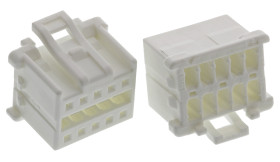 Obudowa złącza 10-pinowe 2-rzędowe raster: 2mm Molex Żeński Montaż na kablu MicroClasp Gniazdo MicroClasp przewód-płytka