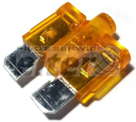 Bezpiecznik samochodowy UNI 5,0A + LED