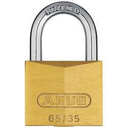 ABUS 02833 65/35mm Brass Padlock