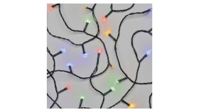 Lampki Choinkowe 240 Led 24M, Multikolor, Zielony Przewód, 8 Programów, Ip44...