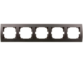 LOGI Ramka pięciokrotna pozioma Grafit 021500041 25298