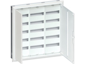 Rozdzielnica podtynkowa 180 modułowa 15x12M kompletna drzwi metal IP30 FWU72S HAGER