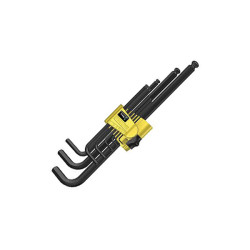 Wera 05022171001 950 PKL/9 L-Keys for Hex Socket Screws, 9-Piece Set Imperial