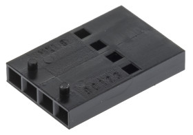 Obudowa złącza 4-pinowe -rzędowe raster: 2.54mm Molex Żeński C-Grid III