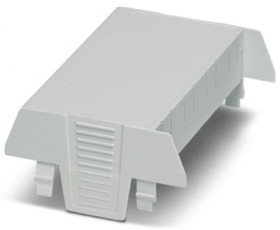 Upper part of housing, ABS/PC, (W x H x D) 90.1 x 75.27 x 36.95 mm, light gray, for enclosure, 1069907