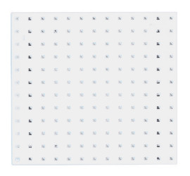 Panel wiszący na narzędzia Panele ścienne Panel zawartość Panel Stal śr. 650mm