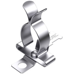 Hebotec 1022-226C SKDZ 5 Fastener Cable Clip White Plastic 17-30mm