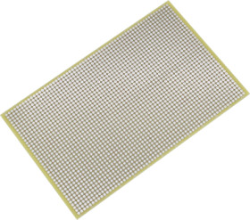 Circuit board, 100 x 160 mm, pitch 2.54 mm, double-sided, FR4 epoxy, Cu 35 µm, BYB-3-11H6006