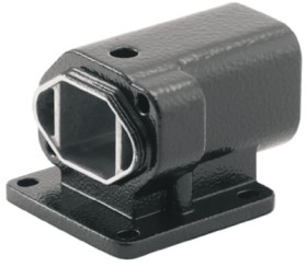 Surface mount housing, size A4, die-cast aluminum, M20, angled, screw locking, IP66/IP68, 1081480000