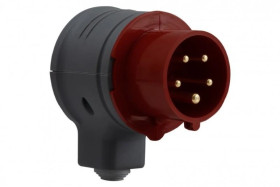 Wtyczka kątowa obrotowa 16A 5p IP44 /FE/