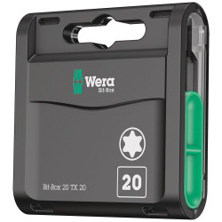 Wera 05057770001 Bit-Box 20 TX TX 20 x 25 mm 20 Piece