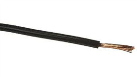 Jednożyłowy Kabel Sterowniczy Csa 10 Mm2, Maks. +70C 1000 V Czarny, Rs Pro