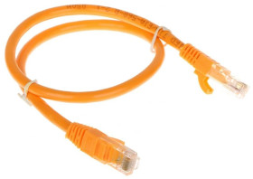 Patchcord RJ45/6/0.5-ORANGE 0.5m