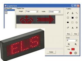 WYŚWIETLACZ/ODZNAKA LEDOWY PROGRAMOWANY