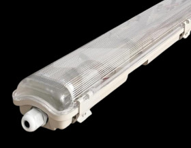 Oprawa hermetyczna z odbłyśnikiem pod 2 świetlówki LED 120cm G13 IP65