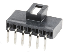 Wtyk PCB 6-pinowe raster: 2.5mm -rzędowe Molex Przewlekany 6.5A 300.0 V.
