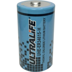 Ultralife UHE-ER34615-H Battery D 3.6V 19000mAh for Long-Lasting Use