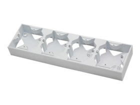 ARIA Puszka instalacyjna 4 poczwórna biała PNP-4U/00 OSPEL