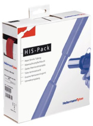 Osłona termokurczliwa średnica przed 3.2mm średnica po skurczeniu 1.6mm HellermannTyton 2:1 dł. 10m