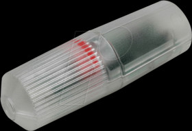 8118-000.61 LED inline rotary dimmer, 33 x 110 mm, transparent