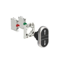 Zestaw pulpitowy przycisk 2 klawiszowy czarny-czarny ↑ ↓ 2 kryte adapter zestyki 2Z LPCB7191K20