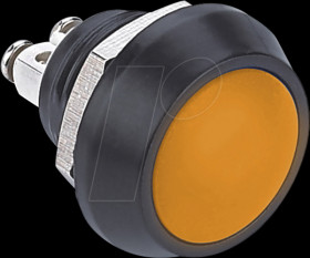 GQ12B-10OA Pushbutton,Ø 17,5/12 mm, 2A-36 VDC, orange