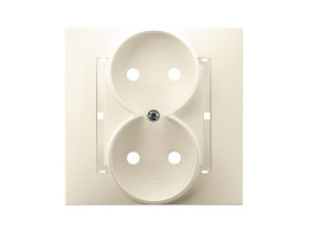 ARIA Pokrywa gniazda podwójnego ecru PGP-2U/27 OSPEL