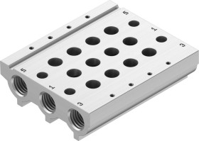Listwa przyłączeniowa FESTO VABM-L1-10S-G18-4 566560 Listwa przyłączeniowa VABM-L1-10S-G18-4 Listwa rozdzielacza VABM-L1