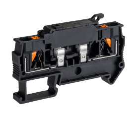 Złączka szynowa bezpiecznikowa Phoenix Contact poziomy: Pojedynczy 10AWG PTC 4 6.3A