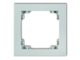 DECO Ramka uniwersalna z tworzywa DECO Pastel Matt lodowy błękit 47DR-1 KARLIK