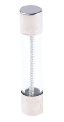 Bezpiecznik 4A 6.3 x 32mmT 250V ac RS PRO