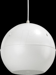 EDL-420/WS Spherical speaker, 100 V, 8 ohm, IP 44, 20 W