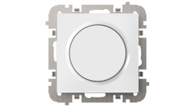 Vestra Ściemniacz Led Obrotowy Bez Ramki Podtynkowy Ip20 Biały 3807-10