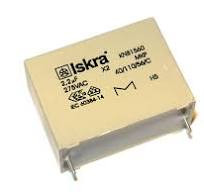 Kondensator przeciwzakłóceniowy KNB1560 X2 2.2UF 275V L25 R27.5