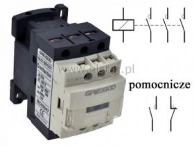 Stycznik cewka: 230V ( 3+1xNO/NC ) 12A 5,5kW