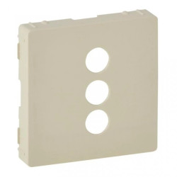 VALENA LIFE Plakietka gniazda kremowa 3xRCA 754721