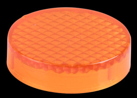 881036 Reflector covering cap, textured, orange